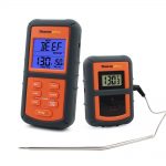 Remote Wireless Digital Meat Thermometer for BBQ Smoker Grill Oven
