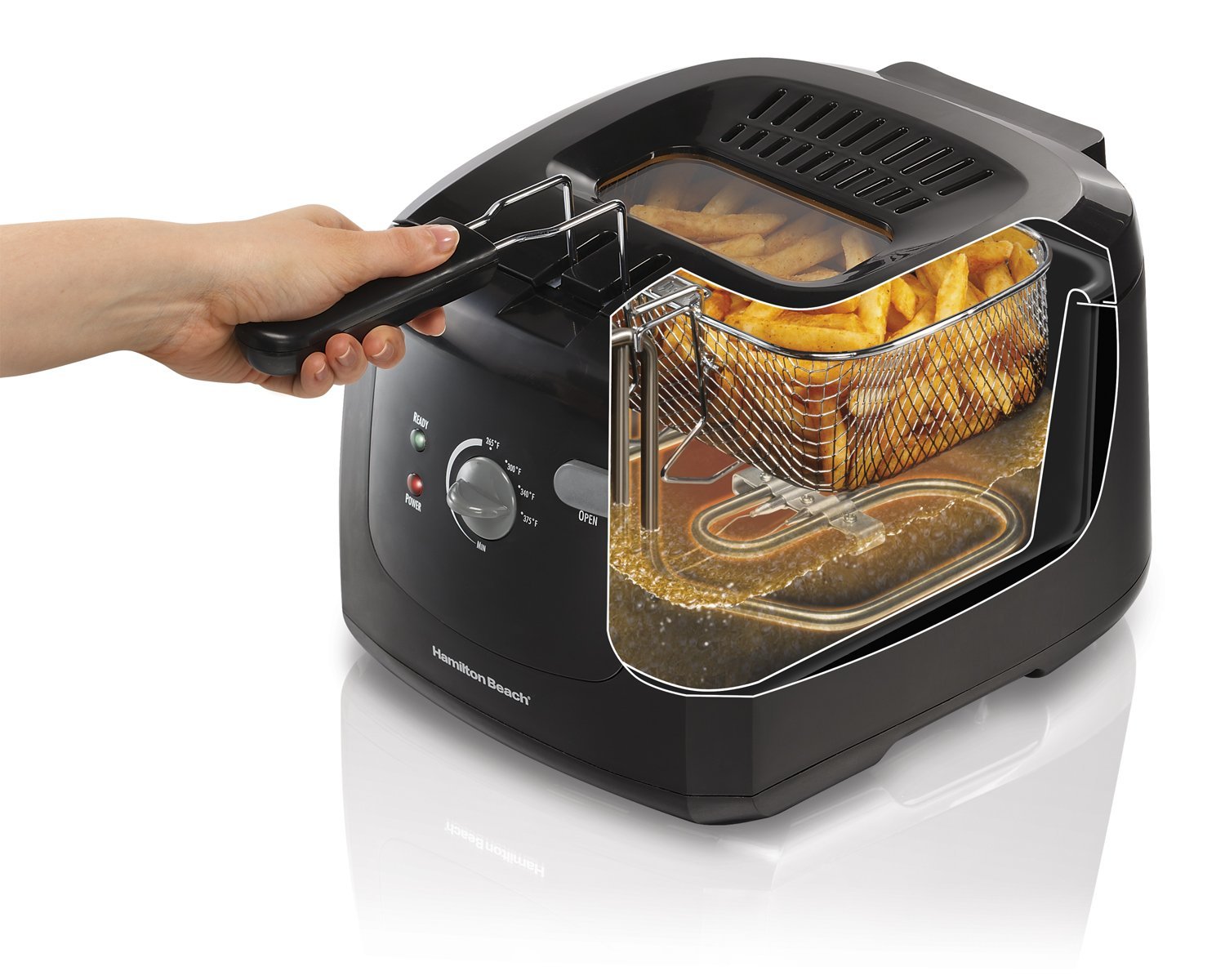 Hamilton Beach Deep Fryer with Cool Touch