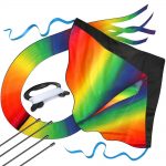 Huge Rainbow Kite For Kids