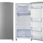 Small Single Door Refrigerator with Freezer